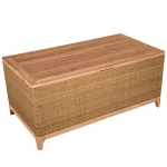 Chesapeake N-dura Resin Wicker Outdoor Storage Box - Image 9