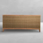 Chesapeake N-dura Resin Wicker Outdoor Storage Box - Image 10