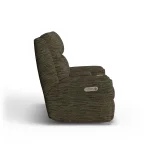 Rio Fabric Power Reclining Loveseat with Console & Power Headrests - Image 9