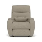 Strait Fabric Power Recliner with Power Headrest - Image 4