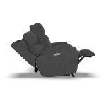 Strait Fabric Power Recliner with Power Headrest & Lumbar - Image 15