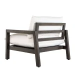 Monterey Wrought Aluminum Outdoor Lounge Chair - Image 4