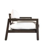Monterey Wrought Aluminum Outdoor Sofa - Image 5