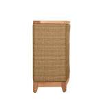 Chesapeake N-dura Resin Wicker Outdoor Console 4 Shelves - Image 8
