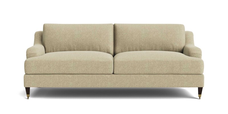 Stockten English Arm Sofa with Casters