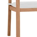 Avondale Teak Outdoor Slatted Back Arm Chair - Image 6