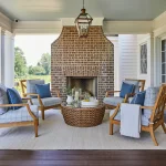 Haley Teak Outdoor Lounge Chair Latticework Back - Image 7