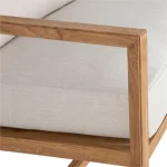 Avondale Teak Outdoor Loveseat - Image 19