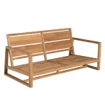Avondale Teak Outdoor Loveseat - Image 5