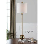 Laton Buffet Lamp, Brass - Image 8