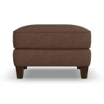 Finley Leather Ottoman - Image 4