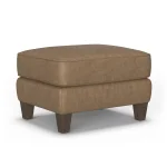 Finley Leather Ottoman - Image 6