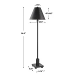 Pilot Buffet Lamp, Black - Image 9