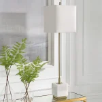Escort Buffet Lamp, Brass - Image 9