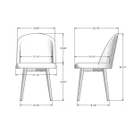 Zahra CHAIRS 30334/24BP - Image 4