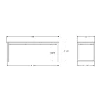 Dryden BENCHES 30409B/2486 - Image 3