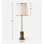 Sepia Buffet Lamp - Image 8