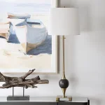 Dempsey Buffet Lamp, Brass - Image 5