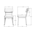 Phoebe CHAIRS 30571/24BP - Image 4