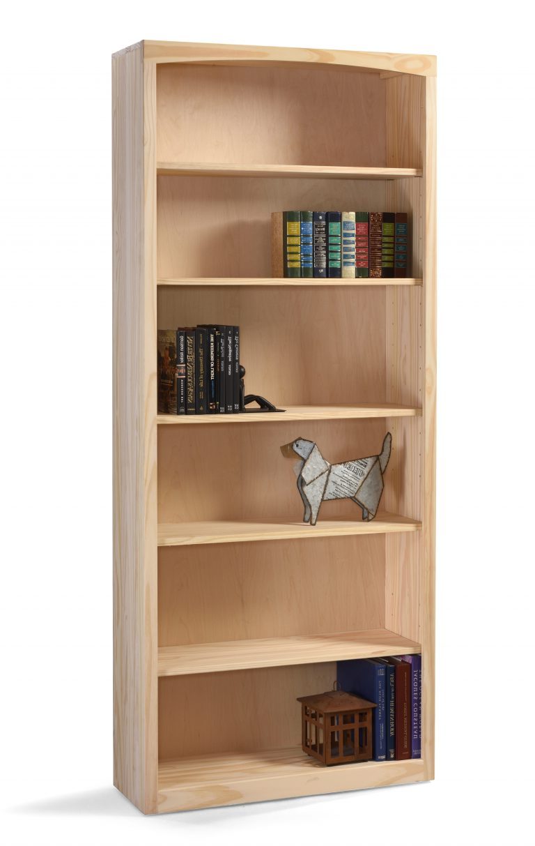 Pine Cabinets and Bookcases Bookcase 30 X 84 - 3084