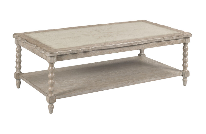Cambric Batiste Rectangular Coffee Table - Breve