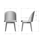 Zaina CHAIRS 31234/47ML - Image 3