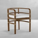 Malibu N-dura Resin Wicker Outdoor Arm Chair - Image 4