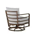 Malibu N-dura Resin Wicker Outdoor Swivel Rocker - Image 3