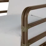 Malibu N-dura Resin Wicker Outdoor Swivel Rocker - Image 4