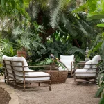 Malibu N-dura Resin Wicker Outdoor Swivel Rocker - Image 6