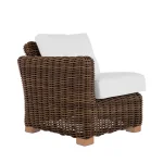 Montauk N-dura Resin Wicker Outdoor Left Arm Facing Sectional - Image 5