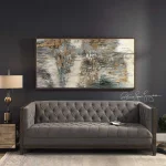 Behind The Falls Hand Painted Canvas - Image 5