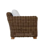Montauk N-dura Resin Wicker Outdoor Right Arm Facing Sectional