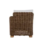 Montauk N-dura Resin Wicker Outdoor Right Arm Facing Sectional - Image 5