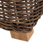 Montauk N-dura Resin Wicker Outdoor Right Arm Facing Sectional - Image 10