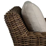 Montauk N-dura Resin Wicker Outdoor Swivel Lounge Chair