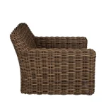 Montauk N-dura Resin Wicker Outdoor Swivel Lounge Chair - Image 4