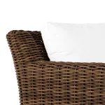 Montauk N-dura Resin Wicker Outdoor Swivel Lounge Chair - Image 13