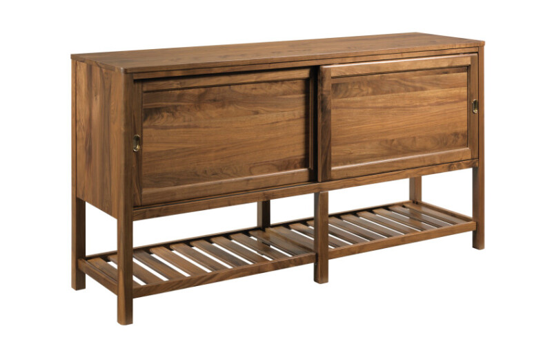 Monogram Walnut Roanoke Display Buffet