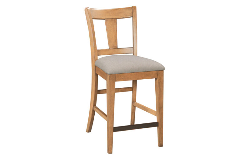 Kafe Tall Splat Back Chair, Cappuccino