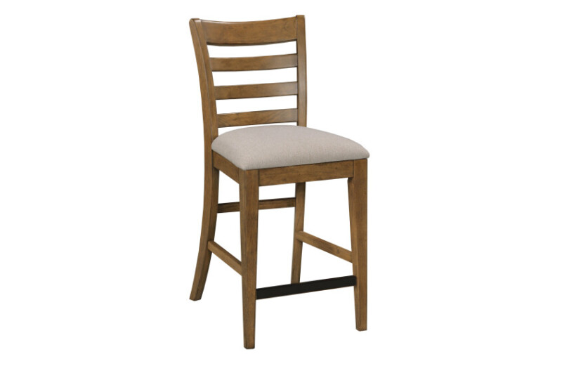 Kafe Tall Ladder Back Chair, Latte