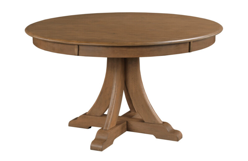 Kafe 54" Round Quad Table, Latte