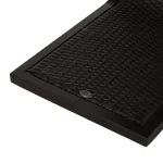 Woven Wicker Square Outdoor C Table 14.5 In. W X 27. 25 In. H - Image 3