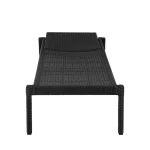 Nathan N-dura Resin Wicker Outdoor Chaise Lounge - Image 17