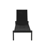 Nathan N-dura Resin Wicker Outdoor Chaise Lounge - Image 3