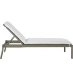 Nathan N-dura Resin Wicker Outdoor Chaise Lounge - Image 16