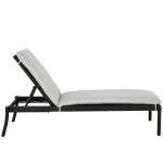 Nathan N-dura Resin Wicker Outdoor Chaise Lounge - Image 10