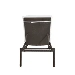 Nathan N-dura Resin Wicker Outdoor Chaise Lounge - Image 6