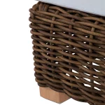Montauk N-dura Resin Wicker Outdoor Sofa - Image 5