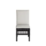Newport N-dura Resin Wicker Outdoor Woven Side Chair - Image 6